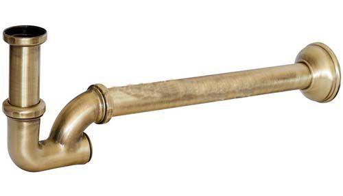 Сифон для умывальника 1"1/4" (цв. бронза), Nicolazzi ZZ