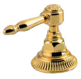 Наружная часть запорного вентиля, 3/4, (БЕЗ встраиваемой части арт.4911), (цв.гальван.золото, ручки 36L), Impero ZZ