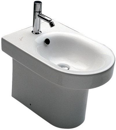 Биде напольное 37х55,5хh41см, с 1 отв. д/смесителя, крепл. к полу в компл. Daytime XX