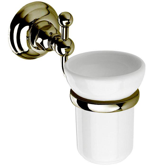 Стакан настенный (цв. бронза/керамика), Classica ZZ