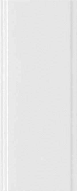 Бордюр Альма Марсо белый обрезной|12x30