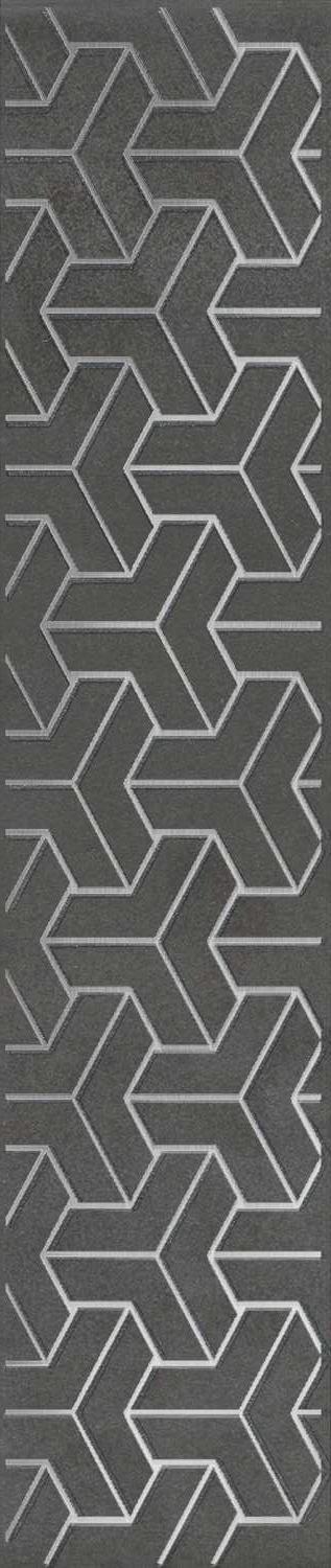 Бордюр Ломбардиа антрацит |25x5,4