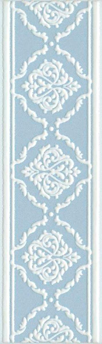 Бордюр Петергоф голубой B562 ZZ|7.7x25