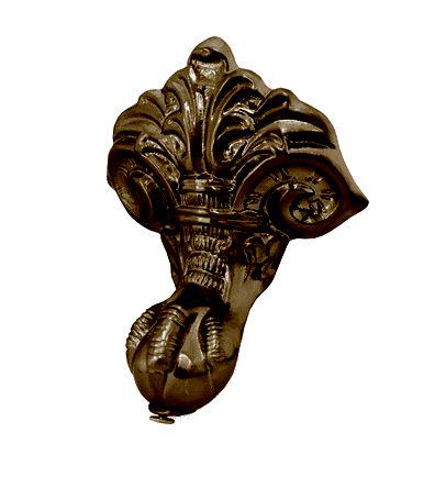 Ножки для ванны, (комплект 4шт. с креплениями, д/ванн Dual, Slipper, Margot, Elizabeth), металл цв.бронза, Imperial Eagle Gaia ZZ