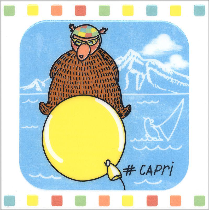 Декор Большое путешествие Капри ZZ|20х20