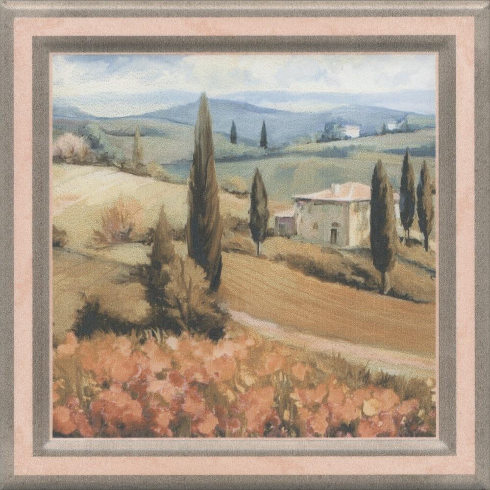 Декор Монтальбано 4 матовый 15x15