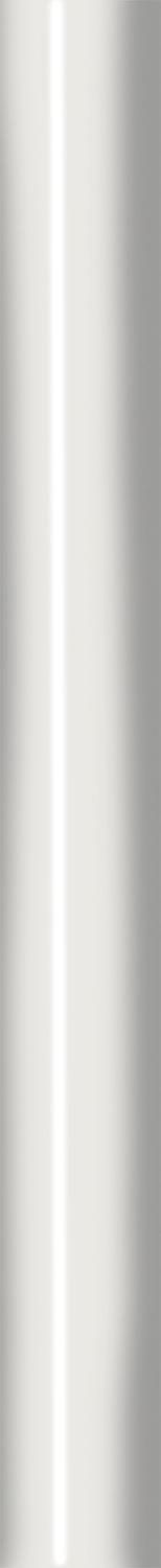 Бордюр Гарса белый матовый обрезнойXX |25х2,5