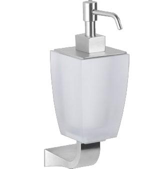 Дозатор настенный (цв. хром / сатин. стекло), Mimi XX