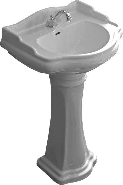 Раковина 55х46,5см, с 1 отв.д/смесителя, (без крепл.), Retro ZZ