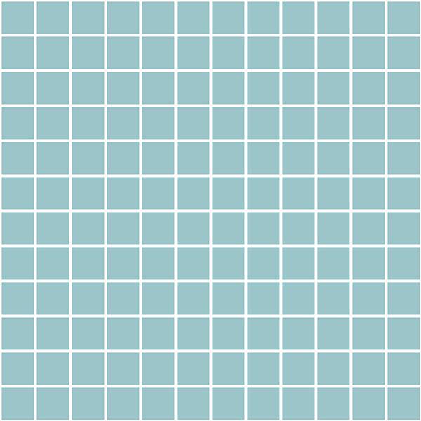 Темари бирюза (мозаика матовая)  l29.8х29.8