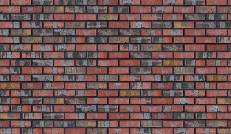 Кирпич обл.Lubeck Sparklinker NF ( круглые отверстия)|24x5.2x7.1 XX