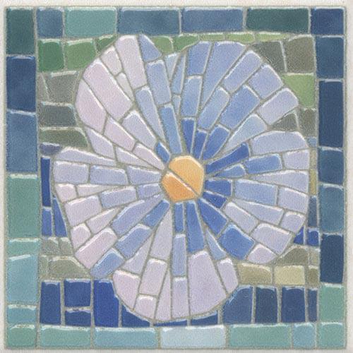 Вставка Сад Моне лаппатированный ZZ|10х10