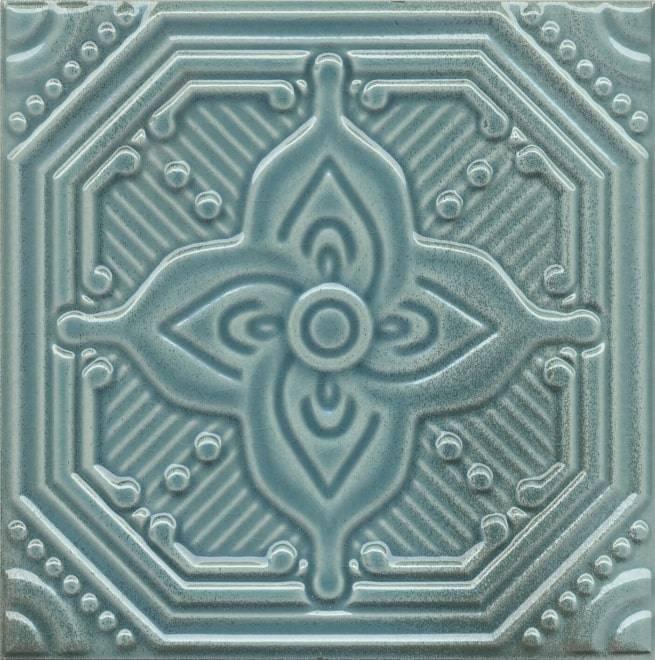 Декор Салинас лазурный|15x15