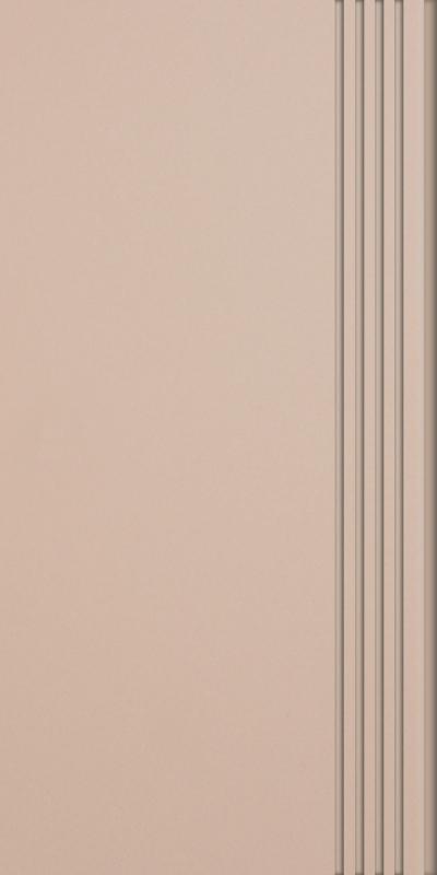 Ступень Техно Проходная City Style бежевый матовый.(86072)ZZ|29.6x60