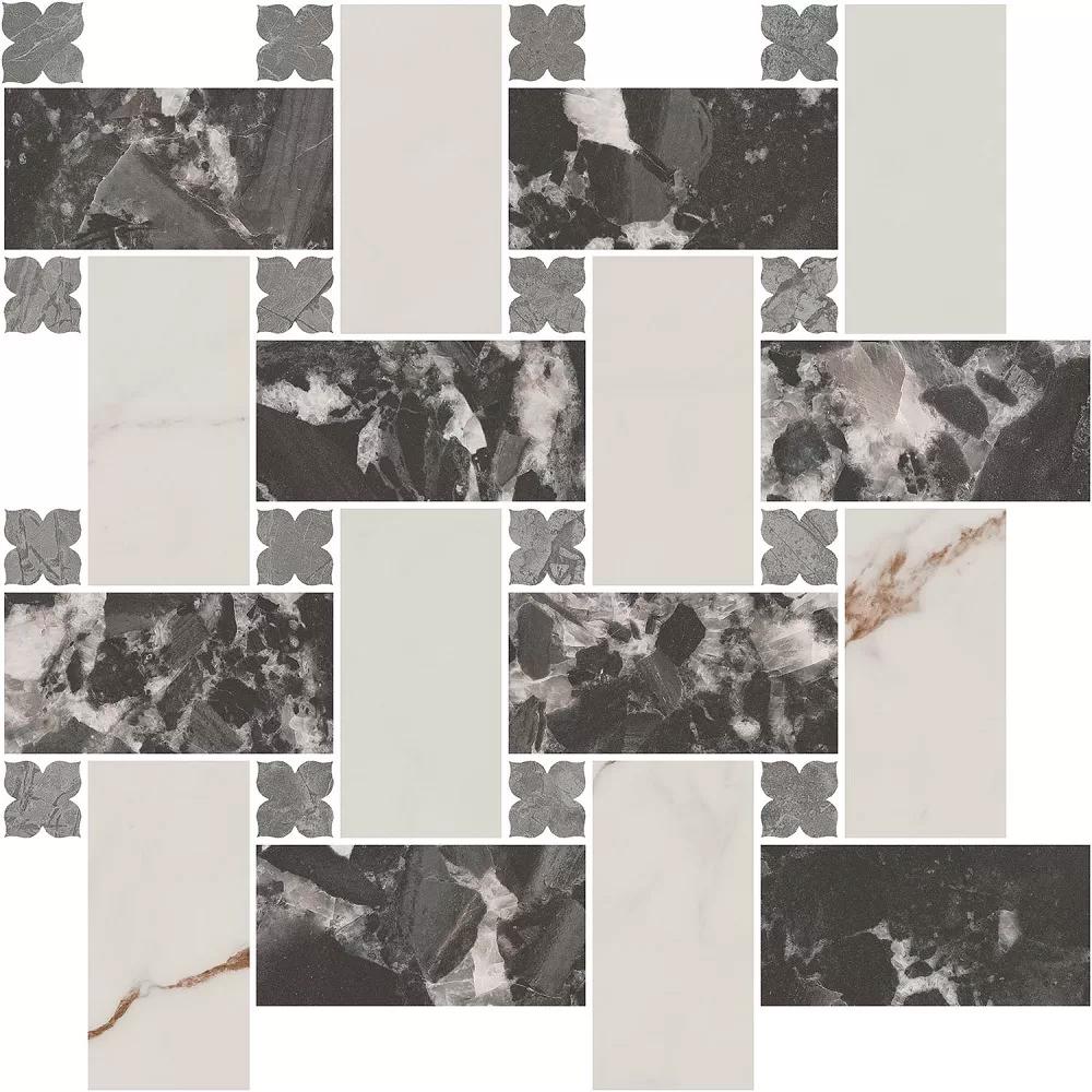 Декор Риальто 3 наборный матовый 43,5x43,5