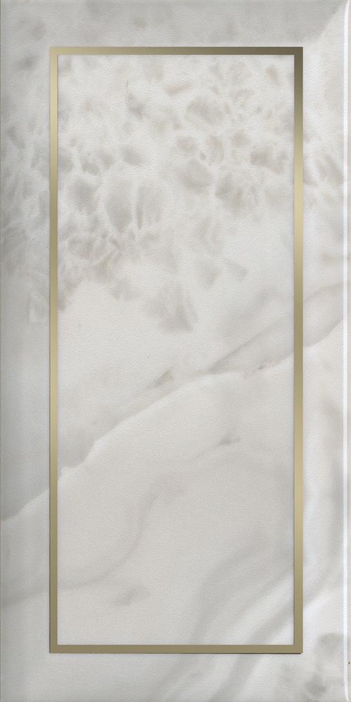 Декор Сеттиньяно белый глянцевый 9,9х20