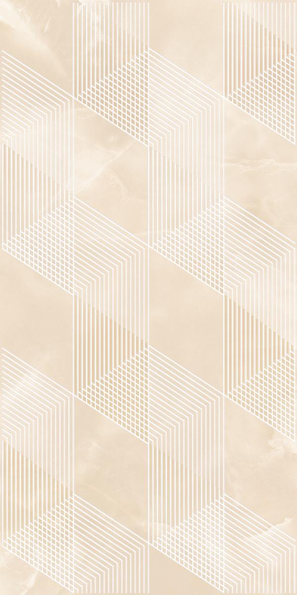 OPALE BEIGE GEOMETRIA 31.5x63