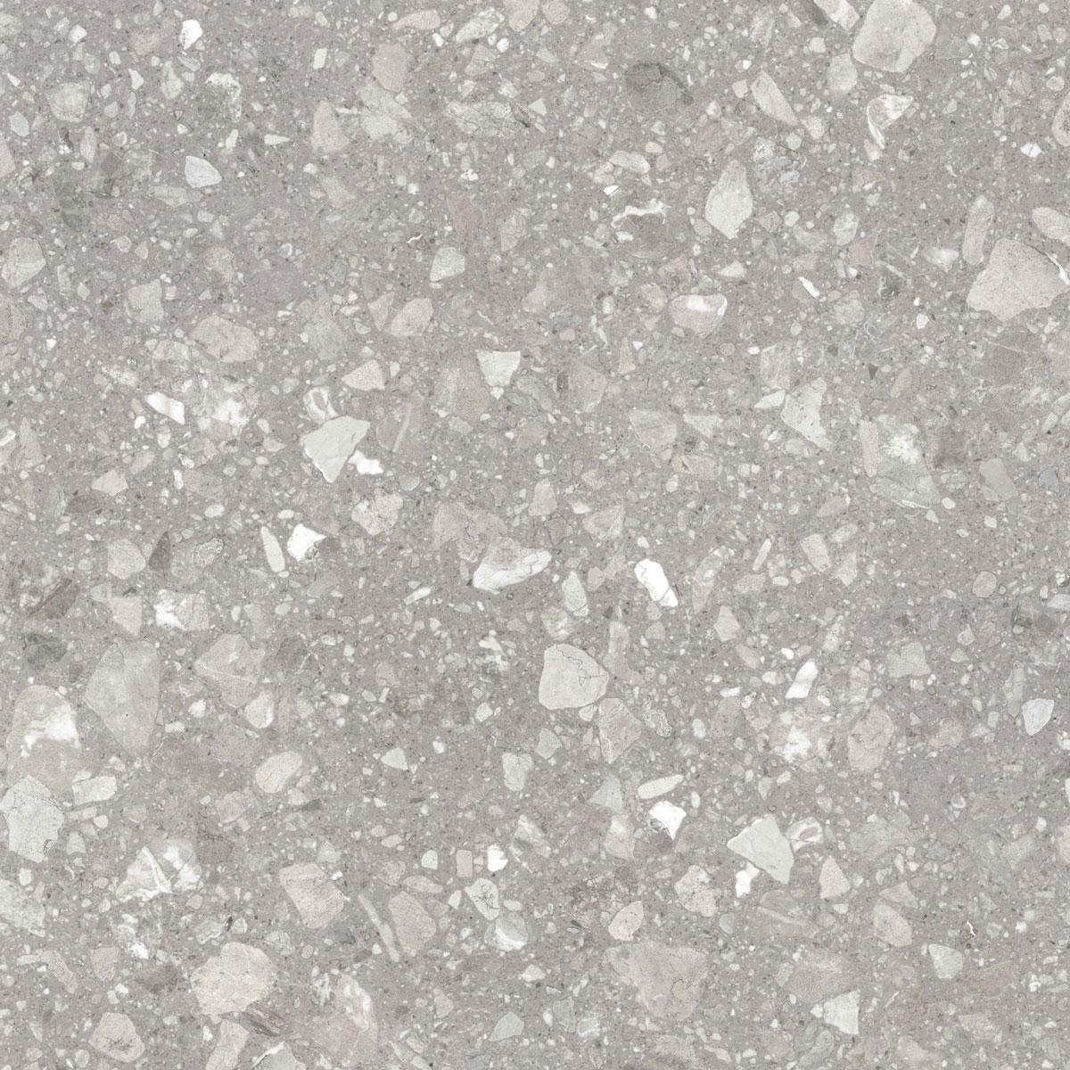 Terrazzo matt grey PG 01 |60х60