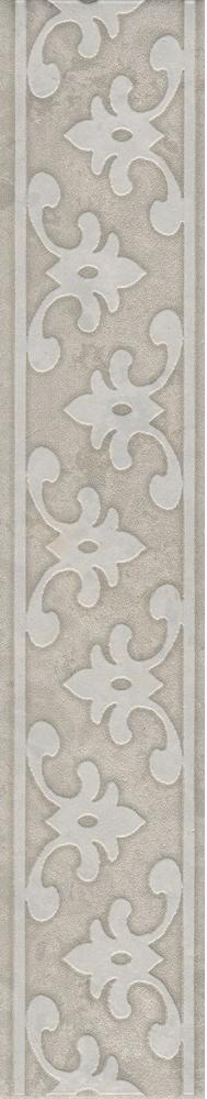 Бордюр Ферони серый матовый 5.7х30