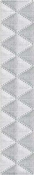 Бордюр Illusio Grey ''Geometry'' XX |31.5x6.2