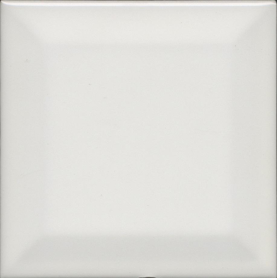 Декор Фурнаш грань белый глянцевый |9,8х9,8