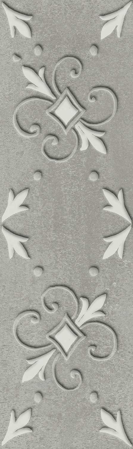 Декор Шеннон 8 матовый XX |8,5х28,5