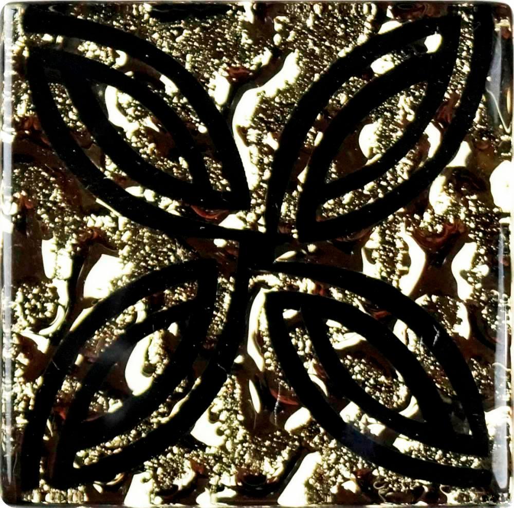 Вставка напольная "Калипсо"золото|4.8x4.8