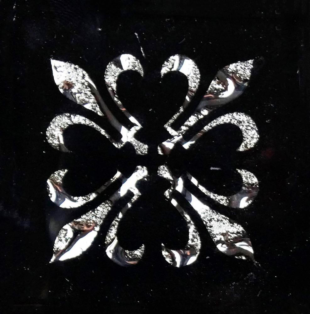 Вставка напольная "Одиссей" платина|4.8x4.8