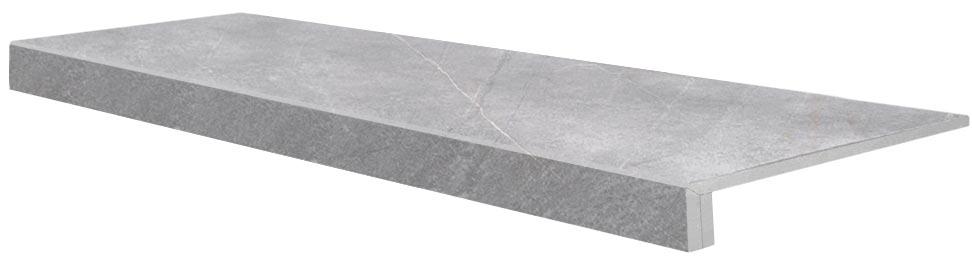 Ступень Евро Левая Риальто серый (n057678)|33.5x119.5