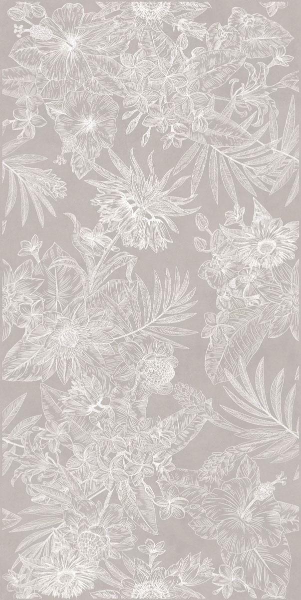 Декор Таделакт серый матовый обрезной 60x119,5x0,9