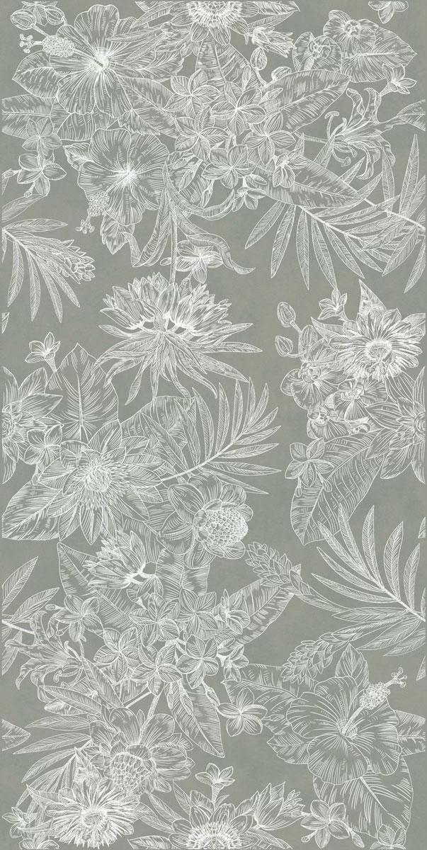 Декор Таделакт зелёный матовый обрезной 60x119,5x0,9