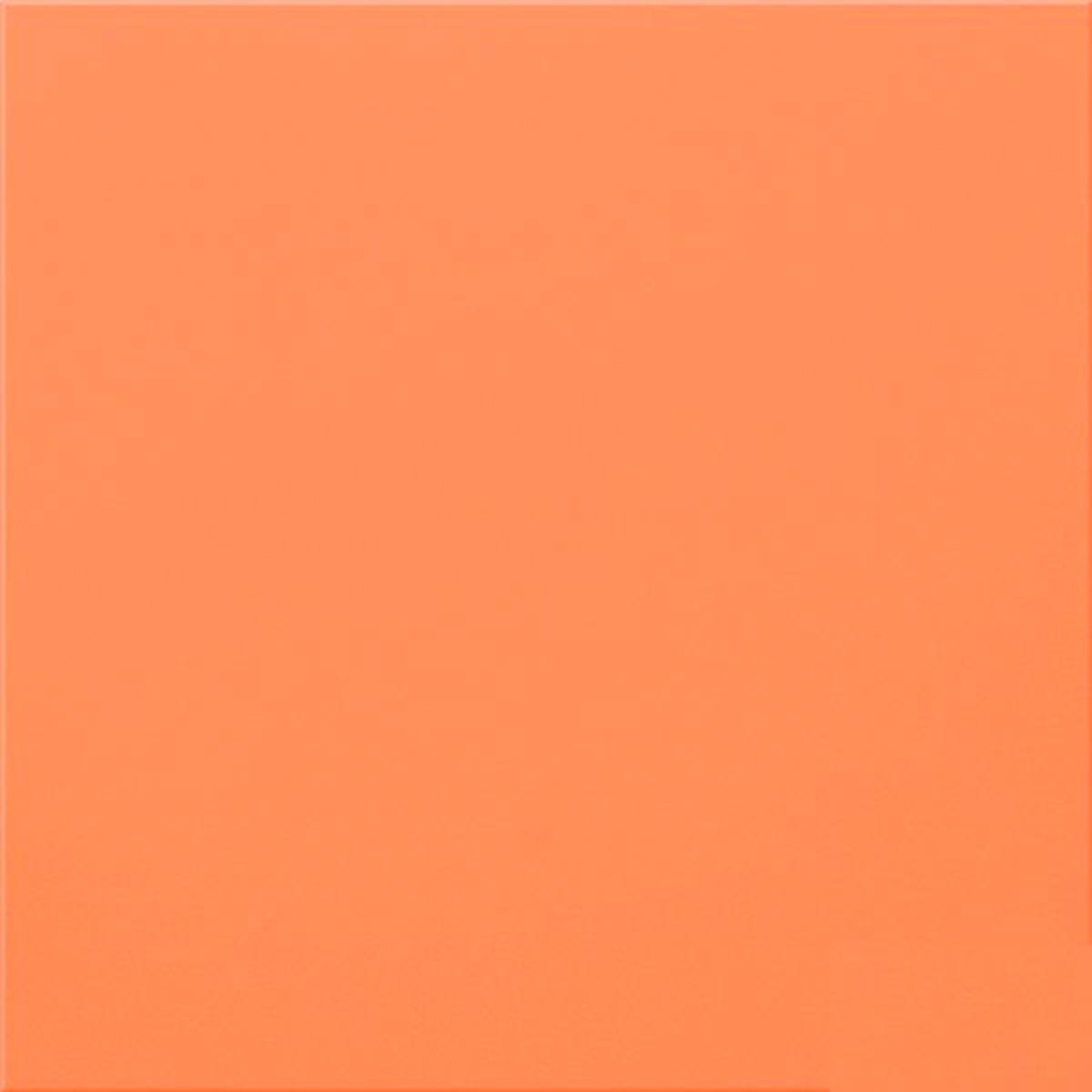 Грес Уральский UF026 насыщенно-оранжевый моноколор матовый|60x60