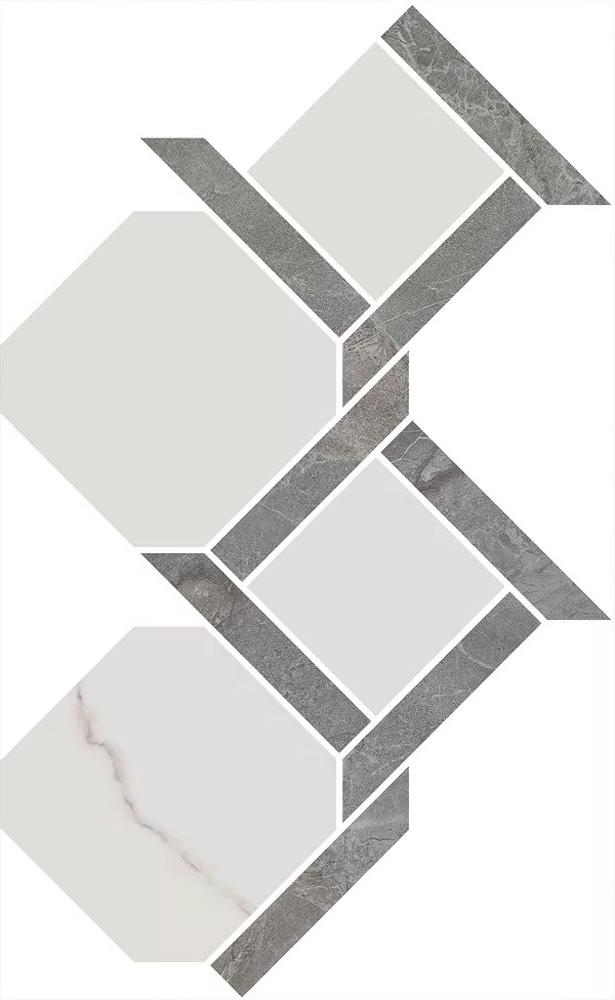 Декор Риальто 3 наборный лаппатированный 48x29,5