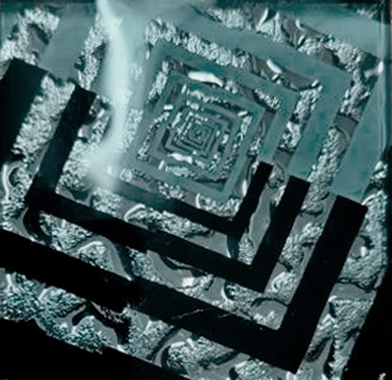 Вставка напольная "Кастор 1" платина|6,6х6,6