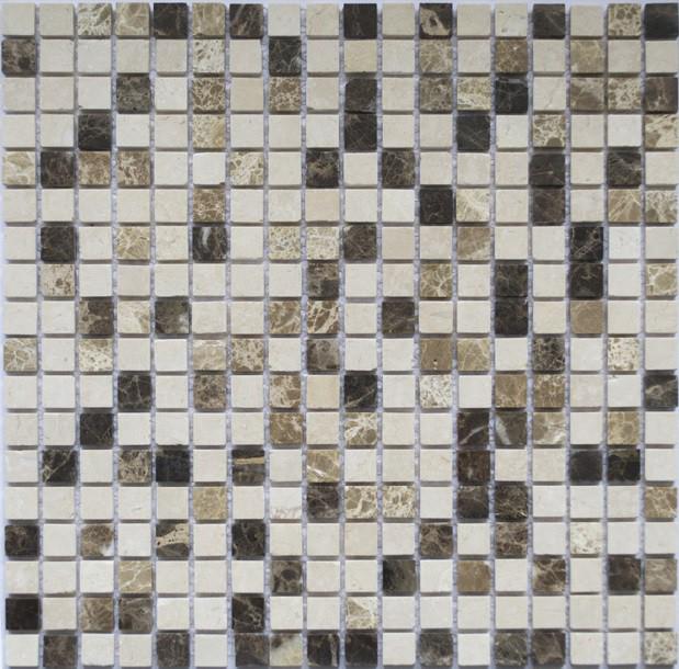 Мозаика из камня KG-15.33P (чип15x15) ZZ |30.5х30.5