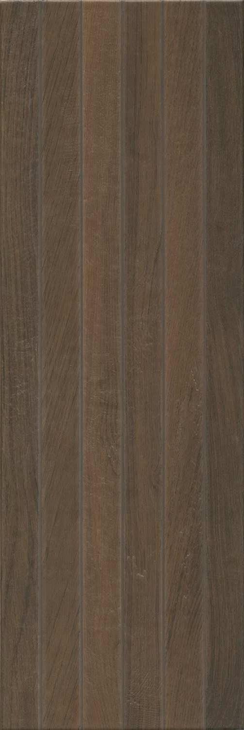 Семпионе коричневый темный структура обрезной |30x89,5