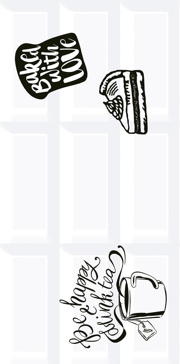 Декор VOGUE Breakfast 2 40,5х20,1