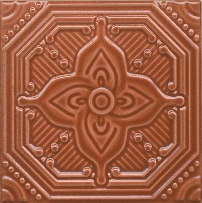 Декор Салинас оранжевый|15x15