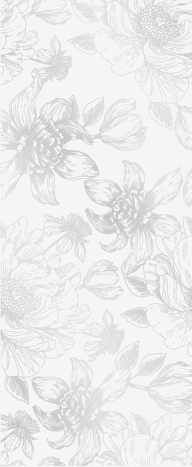 Blum white decor 01 |25x60