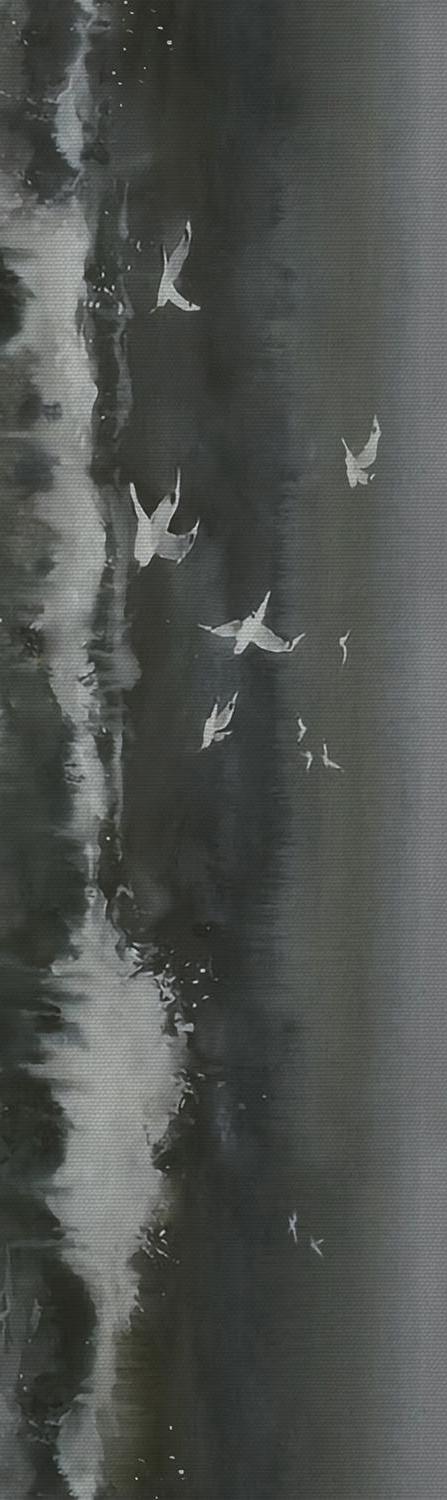 Декор Тракай 3 глянцевый глянцевый |8,5х28,5