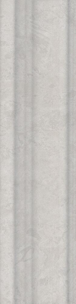 Бордюр Багет Ферони серый светлый матовый 5x20