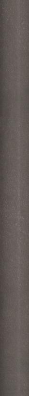 Бордюр Чементо коричневый тёмный матовый обрезной 2.5x30