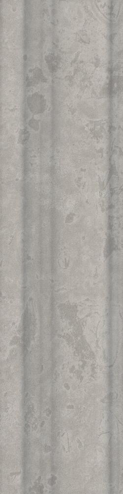 Бордюр Багет Ферони серый матовый 5x20