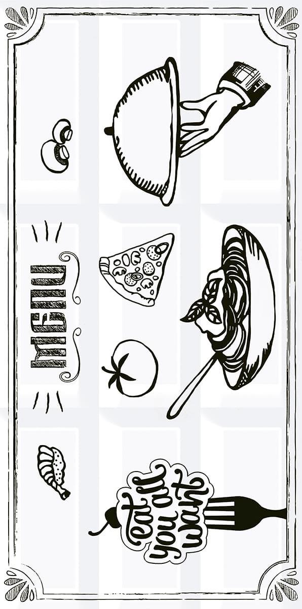 Декор VOGUE Breakfast 4 40,5х20,1