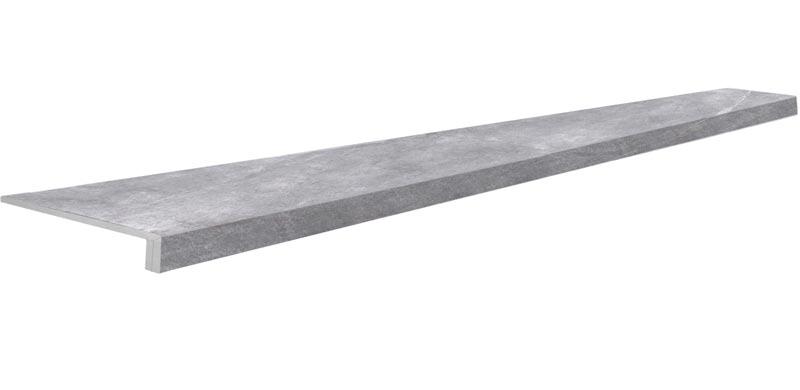 Ступень Евро проходная Риальто серый (n057707)| 34.5x236.5