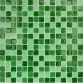 Мозаика MC109 зеленый микс |32.7x32.7
