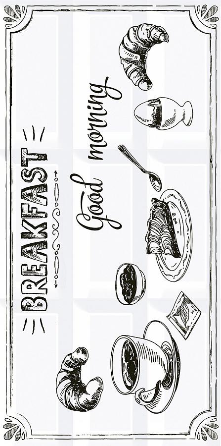 Декор VOGUE Breakfast 1 40,5х20,1