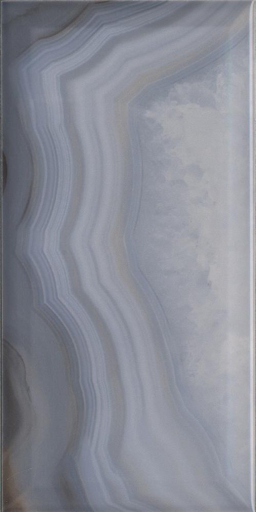 Сеттиньяно синий грань глянцевый 9,9х20