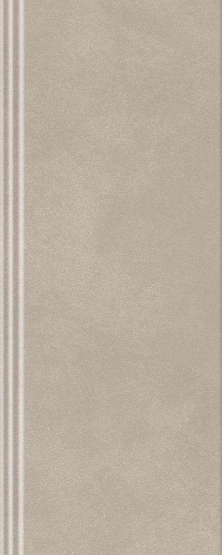Плинтус Чементо бежевый матовый обрезной 12x30