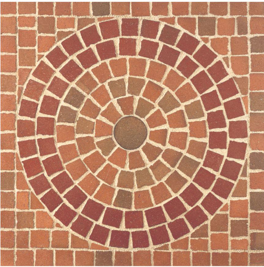 Брусчатка Mosaik Toscana CREALIT Pavers (ohne Fase) ZZ |24x11.8x5